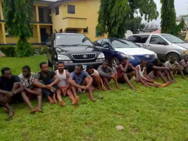 Notorious Cultist Who Rapes Women To Stupor Paraded By Police In Imo (Photos)